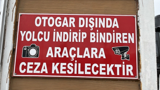 Güroymak'ta terminal dışı yolcu indirip bindirenlere ceza uyarısı