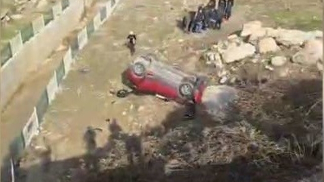 Şırnak'ta kontrolden çıkan otomobil şarampole uçtu: 1 yaralı