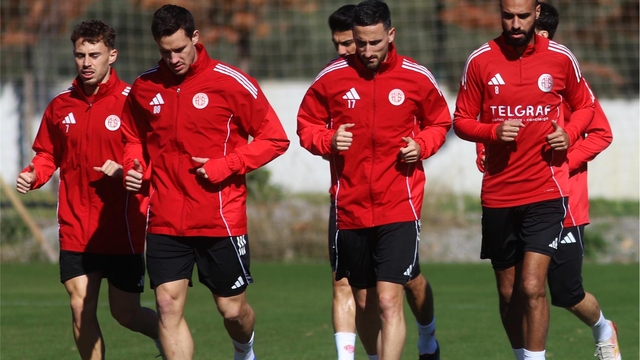 Antalyaspor, Fatih Karagümrük maçının hazırlıklarına devam etti