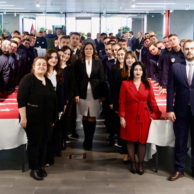 Asli devlet memuru ataması yapılan 56 personel için yemin töreni