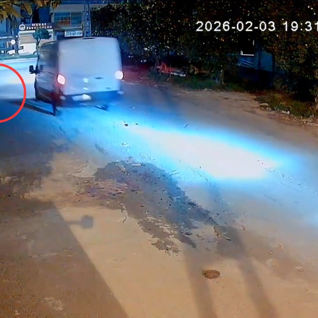 Kamyonet sürücüsü, araca havlayan köpeği ezdi