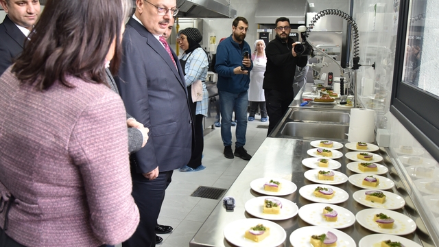 Vali Canbolat Didim Mutfak Akademisi'nde incelemelerde bulundu