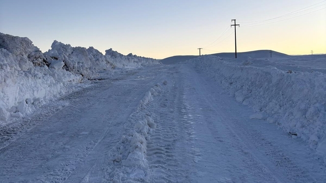 Bitlis'te kardan kapanan köy yolları yeniden açılıyor