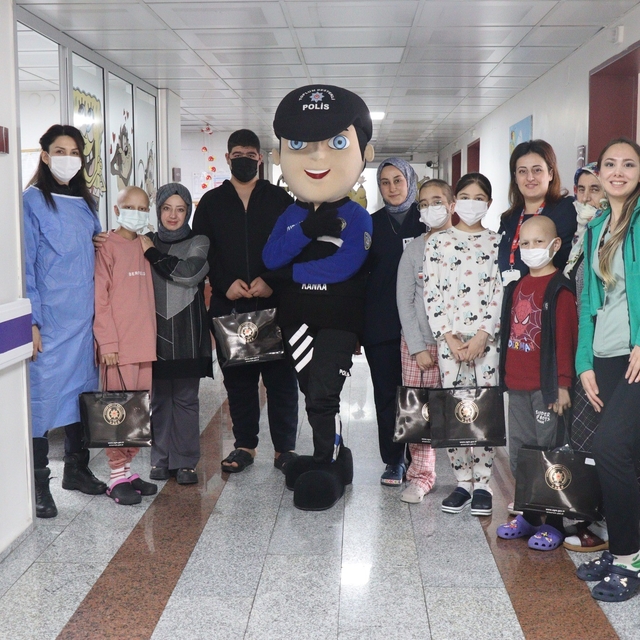 Erzurum polisinden örnek ziyaret