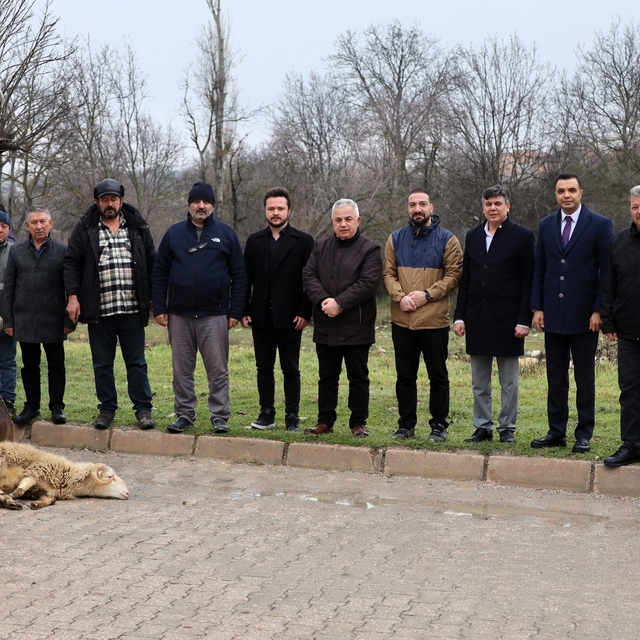 Söğüt'te alt yapı çalışmalarında ilk kazma vuruldu