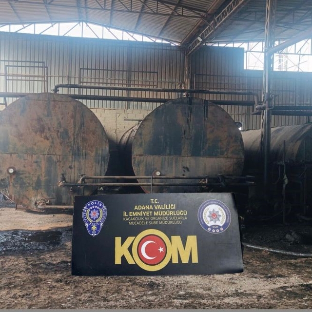 Adana'da 115 bin litre kaçak akaryakıt ele geçirildi