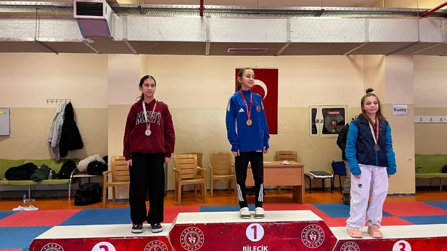 Bilecik'te okul spor faaliyetleri Taekwondo Gençler İl Birinciliği tamamlandı