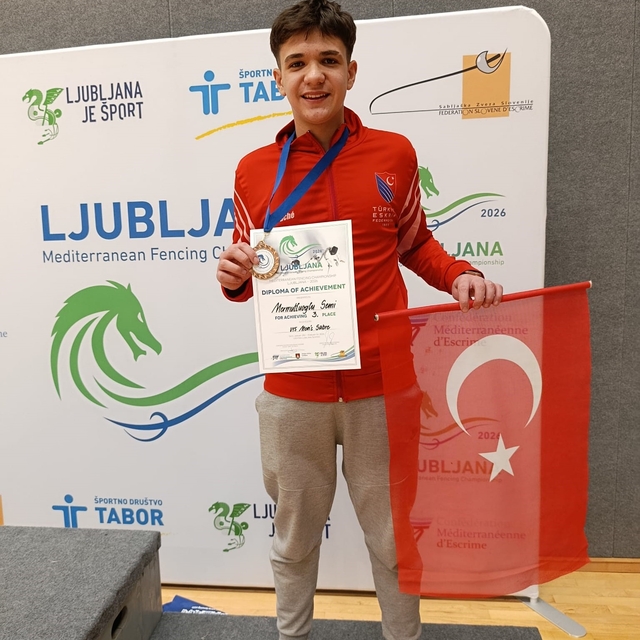 Eskişehirli sporcu, uluslararası şampiyonada 3'üncü oldu