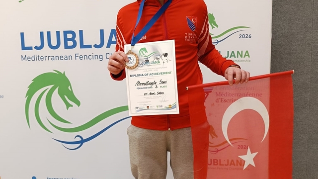 Eskişehirli sporcu, uluslararası şampiyonada 3'üncü oldu