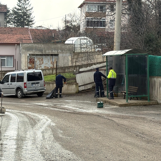 Karabük Belediyesi Kapullu Mahallesi'nde çalışmalarını sürdürüyor