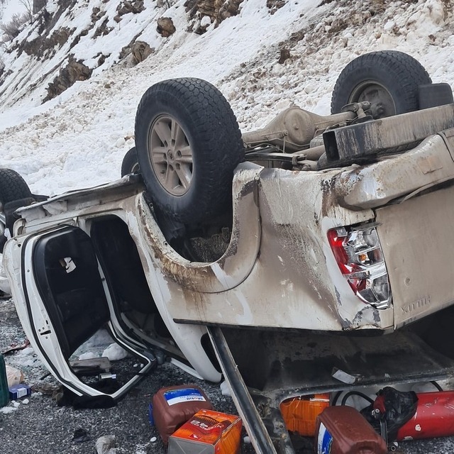 Hakkari'de trafik kazası: 2 yaralı