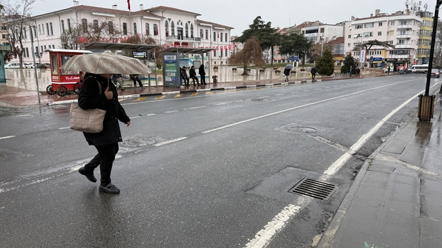 Tekirdağ'da sağanak etkili oluyor