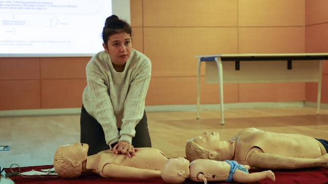 Büyükşehir'de ilk yardım eğitimi