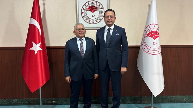 Büyükkılıç'tan 'yatırım ve proje' odaklı Ankara temasları