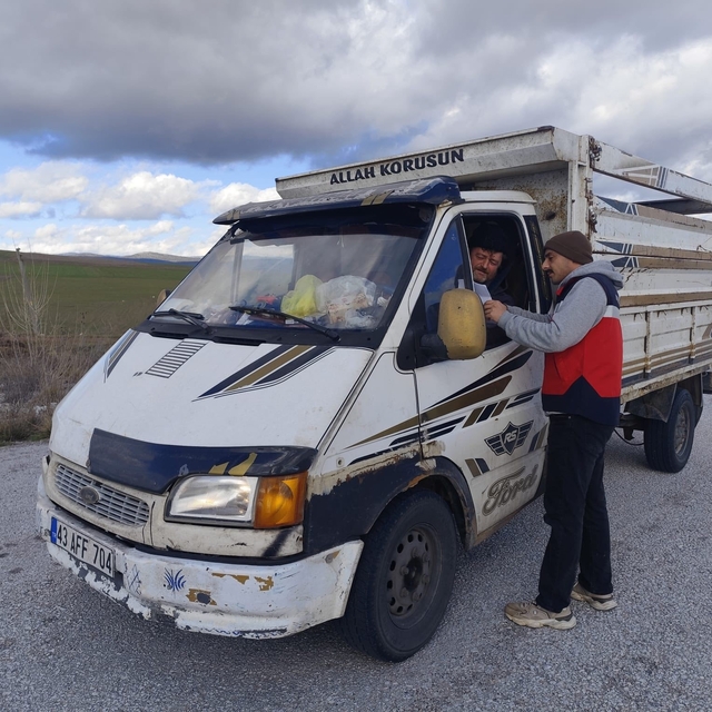 Çavdarhisar'da hayvan hareketlerine yönelik yol kontrolü