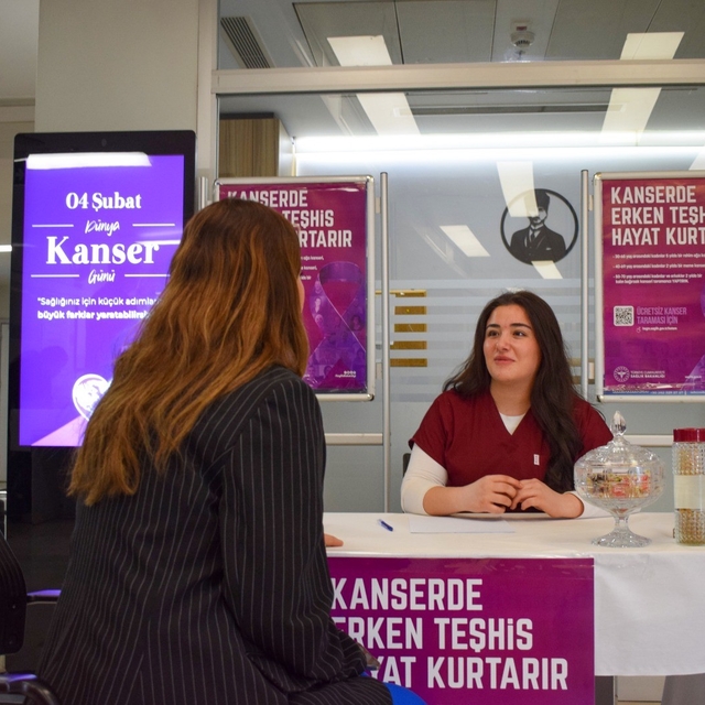 Kanserde erken teşhisin önemi anlatıldı