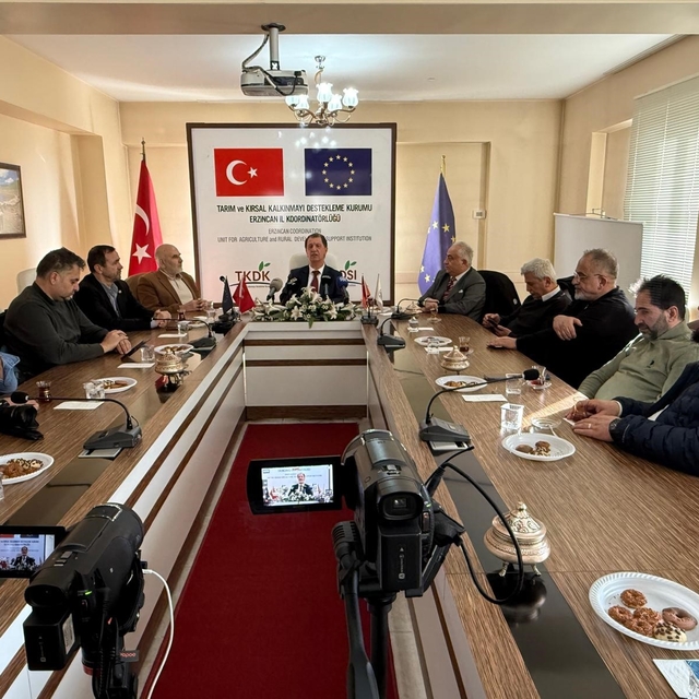 TKDK Erzincan'dan 2025'te 560 milyon TL'lik yatırım