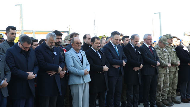 Şehit Kıdemli Başçavuş Talat Okur'un cenazesi Hatay'da defnedildi