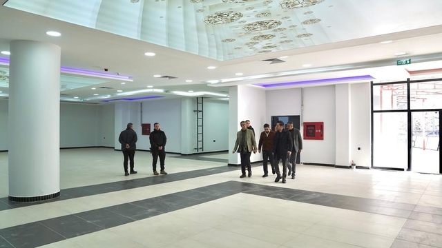 Başkan Yarka'dan belediye düğün salonunda inceleme