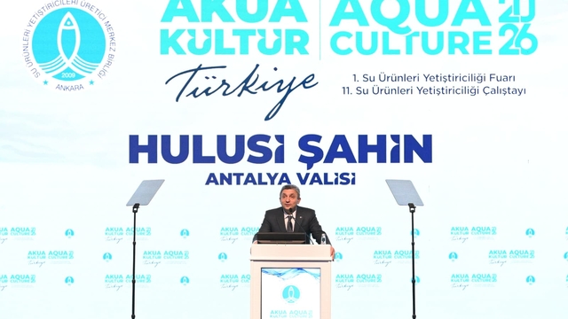 Su ürünleri Yetiştiriciliği Çalıştayı ve Fuarı Antalya'da başladı