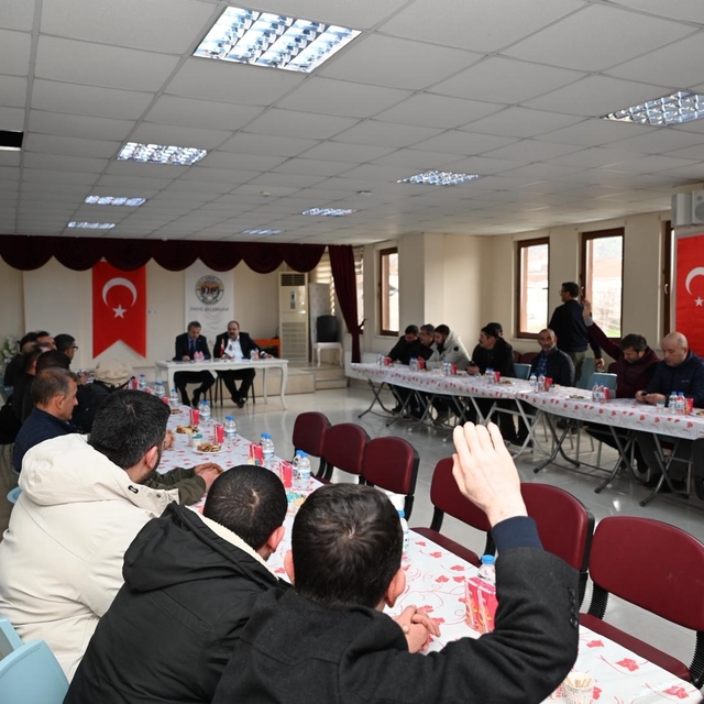 İnönü'de tarım ve sulama odaklı istişare toplantısı gerçekleştirildi