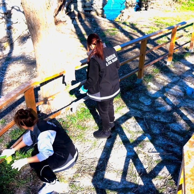 Karadeniz'in yaşanabilir tek adası olan Giresun Adasında kapsamlı temizlik...