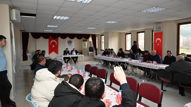 İnönü'de tarım ve sulama odaklı istişare toplantısı gerçekleştirildi