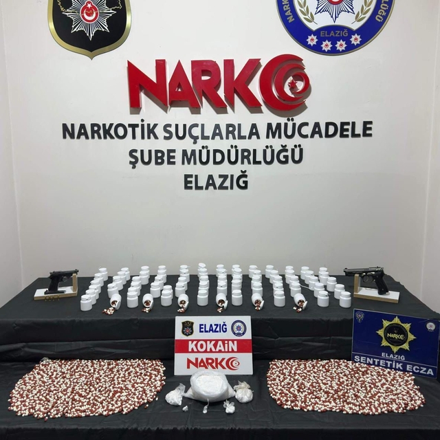 Elazığ'da 802 gram kokain ele geçirildi: 1 şahıs tutuklandı