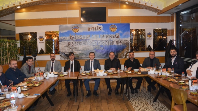 Bitlis Girişimci İş İnsanları Derneği, kurum amirleri ve STK'larla buluştu
