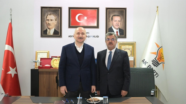 TBMM Bayındırlık Komisyonu Başkanı Karaismailoğlu, Adıyaman'da konuştu: