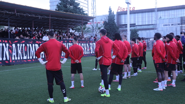 Samsunspor, Trabzonspor maçının hazırlıklarını sürdürdü