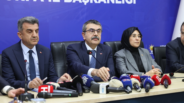 Milli Eğitim Bakanı Tekin, Şanlıurfa'da konuştu: