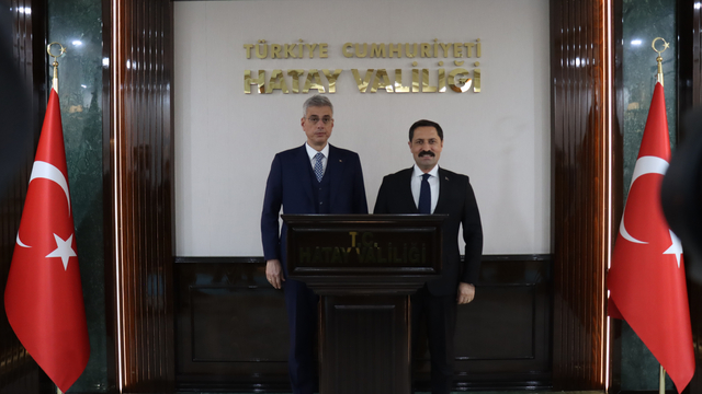 Sağlık Bakanı Kemal Memişoğlu, Hatay'da konuştu: