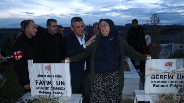 CHP Genel Başkanı Özel, Adıyaman'da ziyaretlerde bulundu