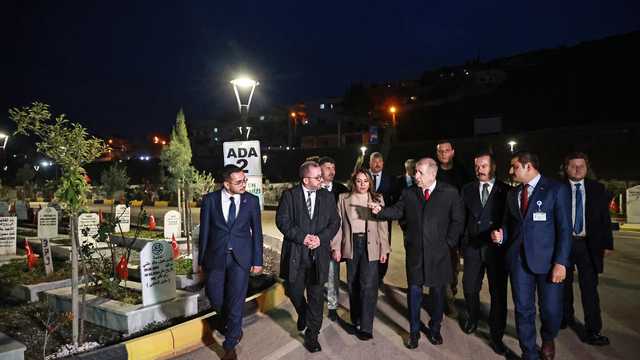 Zafer Partisi Genel Başkanı Ümit Özdağ, Hatay'da ziyaretlerde bulundu