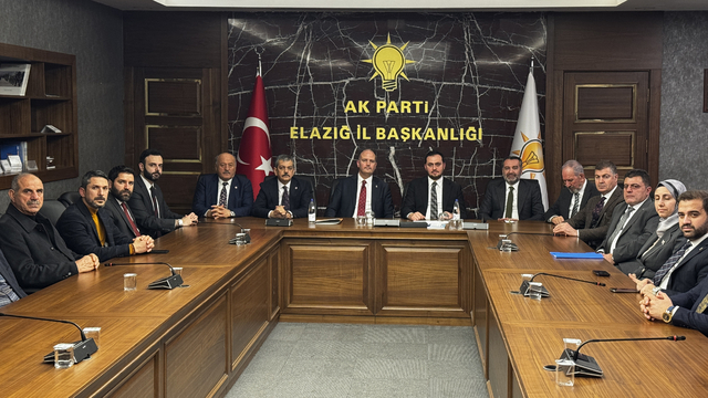 AK Parti Genel Başkan Yardımcısı Ömer İleri, Elazığ'da konuştu: