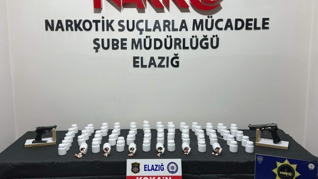 Elazığ'da uyuşturucu operasyonunda yakalanan şüpheli tutuklandı