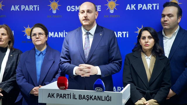 AK Parti Genel Başkan Yardımcısı Büyükgümüş, Osmaniye'de konuştu: