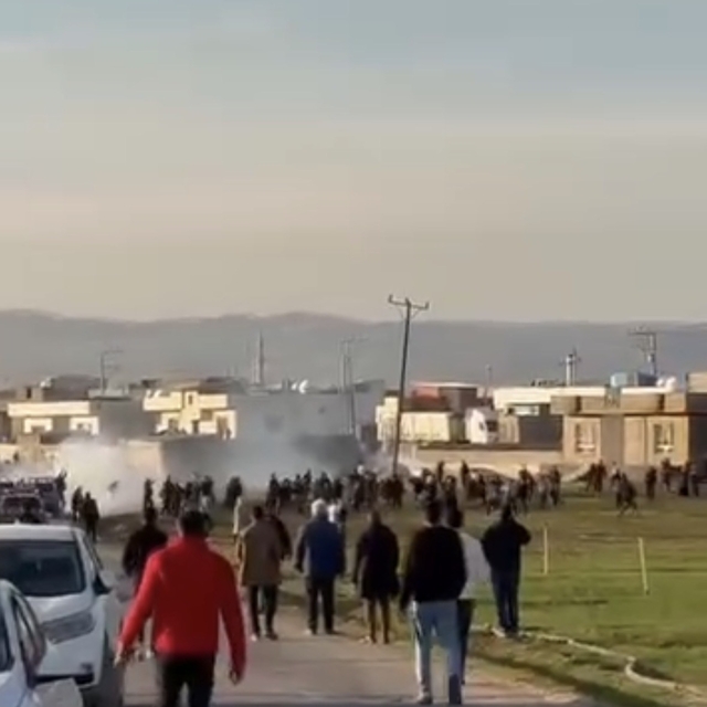 Mardin'de iki aile arasında kavga kamerada