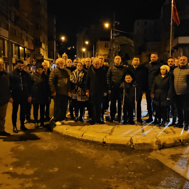 Zonguldak'ta asrın felaketinde hayatını kaybedenler anıldı