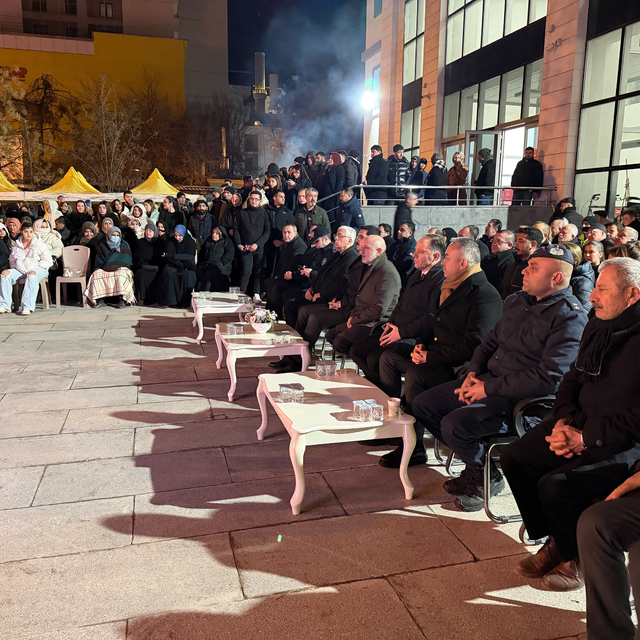 Pazarcık'ta 6 Şubat depremlerinde yaşamını yitirenler anıldı