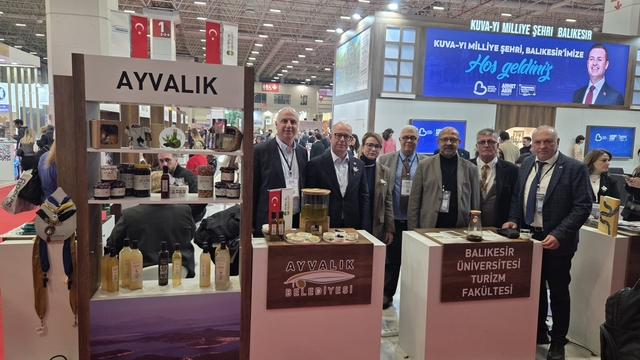 Ayvalık Belediyesi EMITT Fuarı'nda yerini aldı