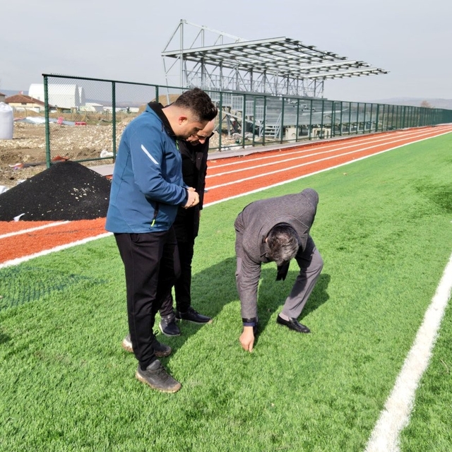 İnönü ilçesine yeni spor kompleksi yapılıyor
