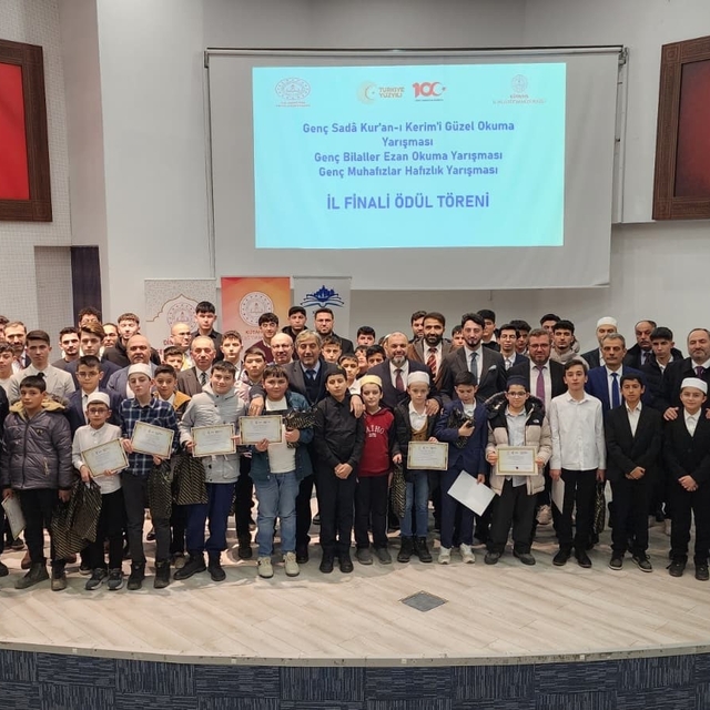 Kütahya'da din öğretimi yarışmaları il finali ödül töreni düzenlendi