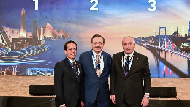 Türkiye-Mısır İş Forumu Kahire'de düzenlendi;  Erzurum 3 protokol anlaşmasına imza attı