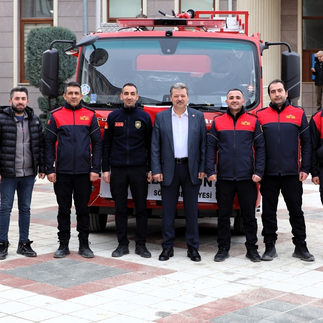 Söğüt Belediyesi araç filosuna yeni itfaiye aracı kazandırıldı