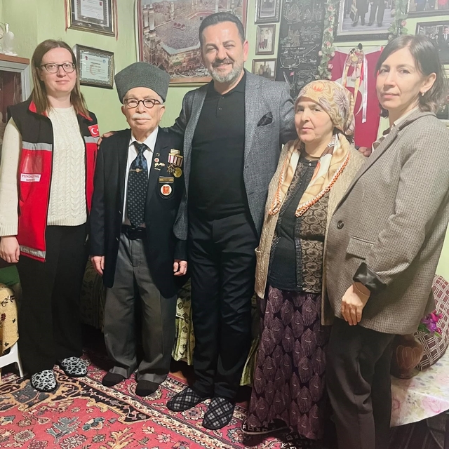 Bilecik'te Kıbrıs Gazisi Fahri Karatay'a vefa