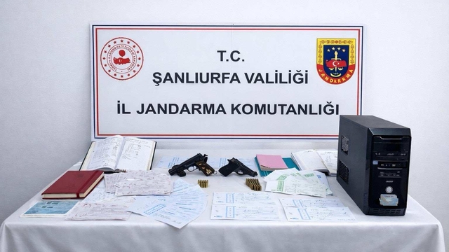 Şanlıurfa'da tefecilik operasyonunda 2 şüpheli yakalandı