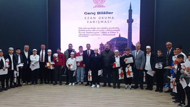 Gömeç'te Ezan Okuma Yarışması düzenlendi