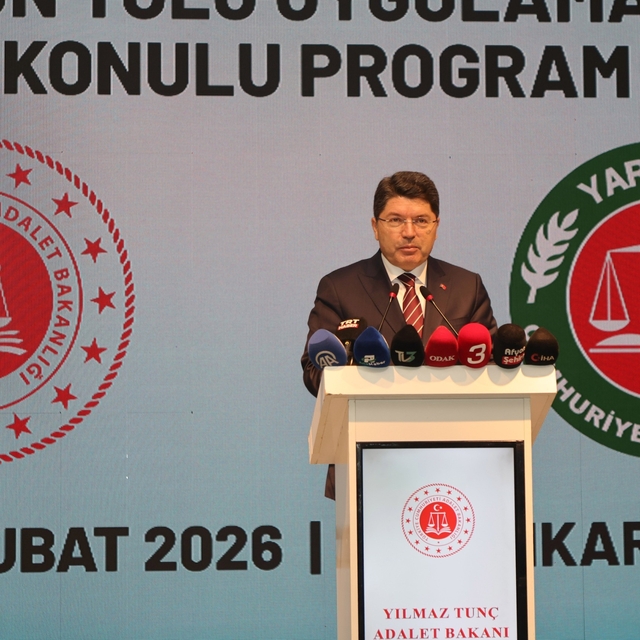 Bakan Tunç: "2025'de 11 milyon 779 bin 741 derdest dosya bulunurken, 14 mil...